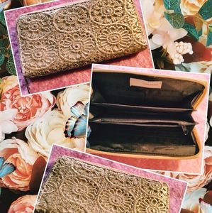 **FINAL MARKDOWN!!**Maurices Metallic Gold Wallet